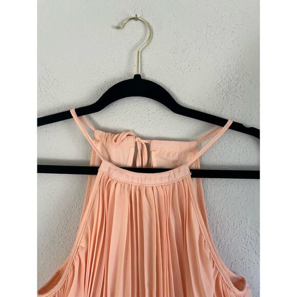 Anthropologie ENDLESS ROSE  Woman  Ariana Pleated Double Layer Dress, Si… - Picture 6 of 11